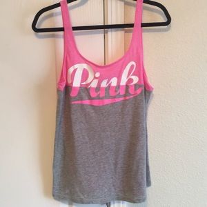 Vs pink tank top